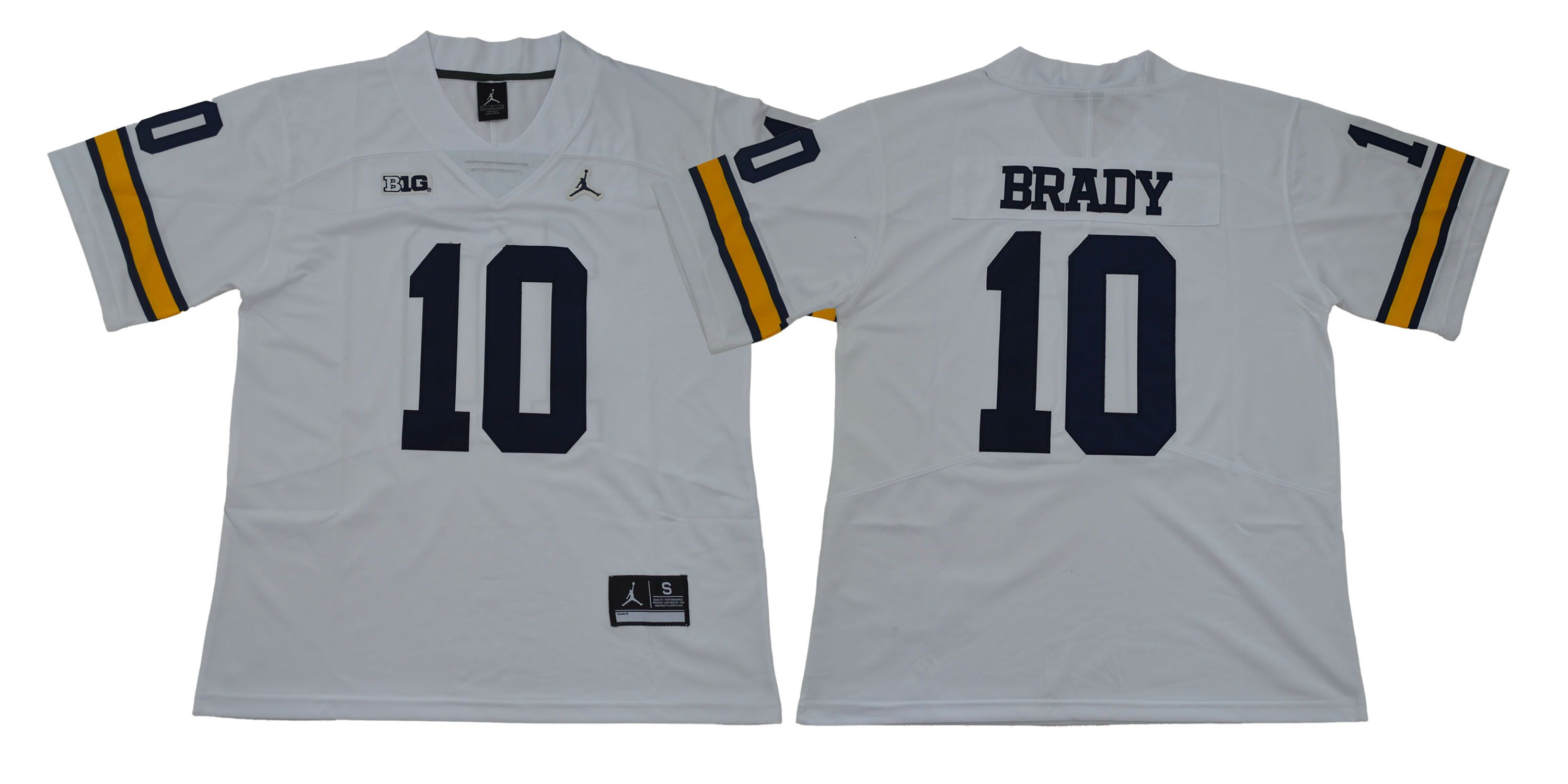 Men Michigan Wolverines #10 Brady White NCAA Jerseys->ncaa teams->NCAA Jersey